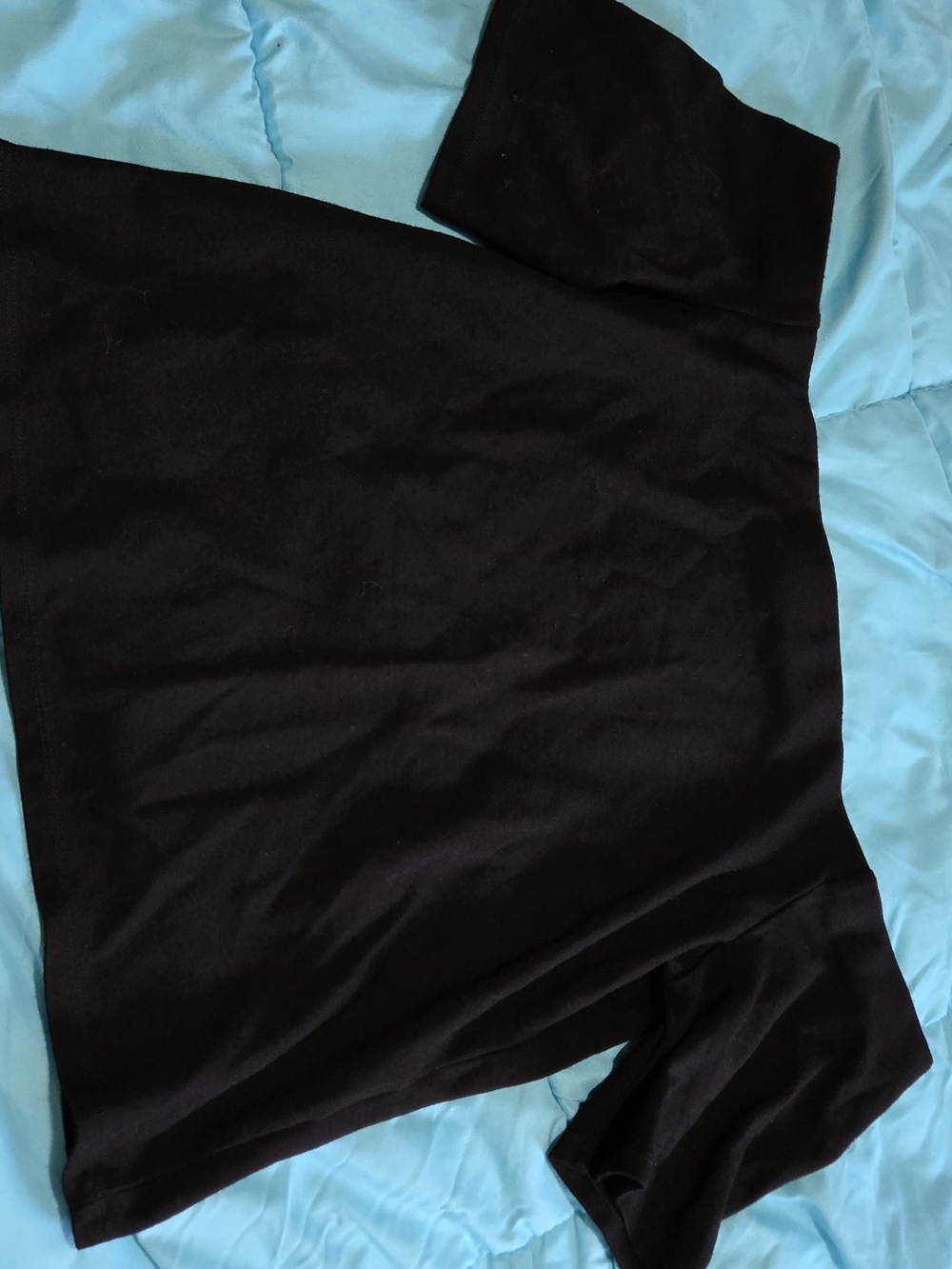 H&M Black Short Sleeve Crew Tee